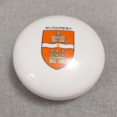 Budapest címer retro szuvenír bonbonier