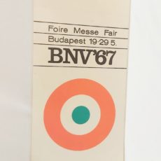 BNV 1967 retro reklámzászló