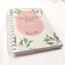 YBR motivációs naptár 2022 rózsaszín borító