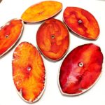 Kerámia szappantartó narancs-piros 2