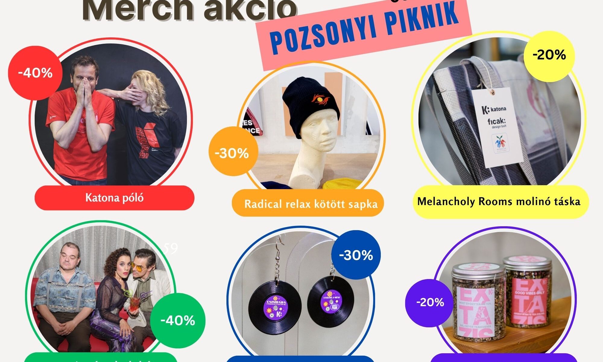 Katona József Színház merch akció