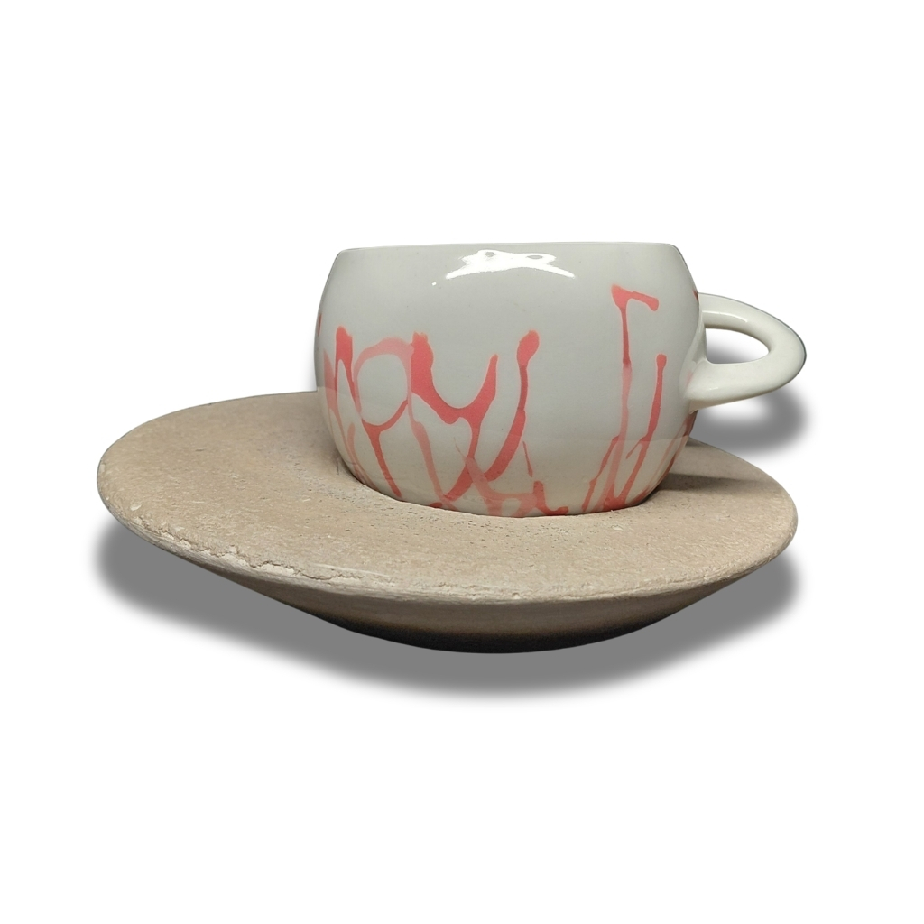 Extázis porcelán bögre