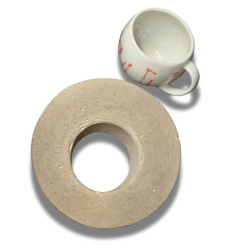Extázis porcelán bögre